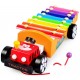 Wooden hand knocks classic car Xylophone  